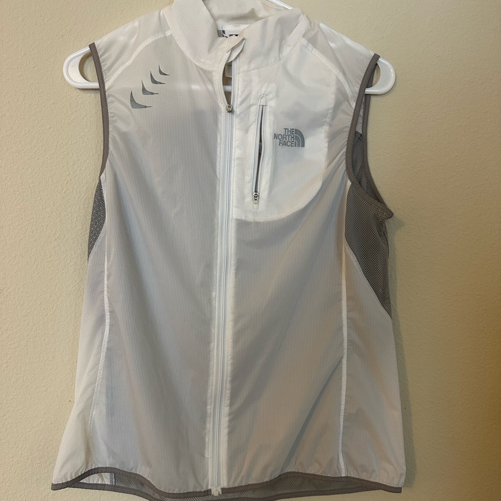 The North Face Flight Series Women's White and Gray Vest